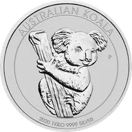 1 Kilogramm Silbermünze Australien Koala 2020