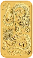1 Unze Goldmünze Perth Mint - Rectangular Dragon 2020