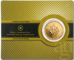 1 Unze Goldmünze Maple Leaf 999,99 Sonderausgabe 2009
