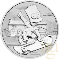 1 Unze Silbermünze Tuvalu Bart Simpson 2020