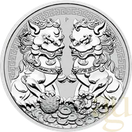 1 Unze Silbermünze Australien Double Pixiu 2020