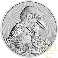 2 Unzen Silbermünze Australien Next Generation - Piedfort Kookaburra 2020