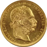 8 Florin Goldmünze Österreich (Gulden) Originalstück