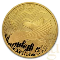 1 Unze Goldmünze Tokelau Fliegender Fisch Hahave 2020