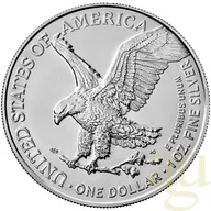 1 Unze Silbermünze American Eagle 2021 - neues Design Type 2