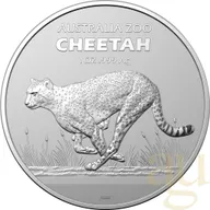 1 Unze Silbermünze Australia Zoo - Gepard 2021