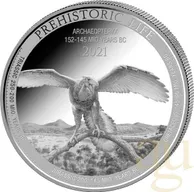 1 Unze Silbermünze Prehistoric Life - Archaeopteryx 2021