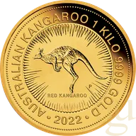 1 Kilogramm Goldmünze Australien Känguru 2022