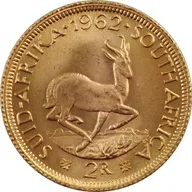 2 Rand Goldmünze Südafrika