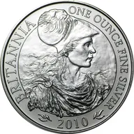 1 Unze Silbermünze Britannia 2010