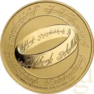 1 Unze Goldmünze Niue - Der Herr der Ringe - Der Eine Ring 2021