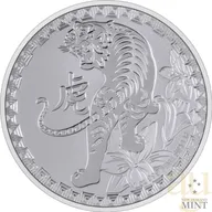 1 Unze Silbermünze Niue Lunar Tiger 2022