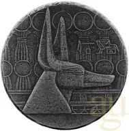 5 Unzen Silbermünze Republic of Tschad Anubis 2021