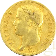 40 Francs Goldmünze Frankreich Napoleon I