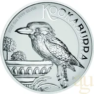 5 Unzen Silbermünze Australien Kookaburra 2022 - Incused Coin
