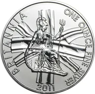 1 Unze Silbermünze Britannia 2011