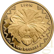 1 Unze Goldmünze Sierra Leone Big Five - Löwe 2022