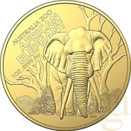 1 Unze Goldmünze Australia Zoo - Elefant 2022
