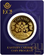 1 Unze Goldmünze EC8 Grenada - Nutmeg Tree 2022