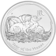10 Kilogramm Silbermünze Australien Lunar II Maus 2008