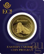 1 Unze Goldmünze EC8 Dominica - Parrots 2021