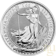 1 Unze Silbermünze Britannia 2023 - King Charles