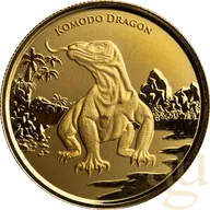 1 Unze Goldmünze Tokelau Komodo Dragon 2022