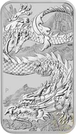 1 Unze Silbermünze Perth Mint Rectangular Dragon 2023