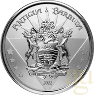1 Unze Silbermünze EC8 Antigua & Barbuda - Coat of Arms 2022