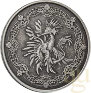 1 Unze Silbermünze Samoa Seedrache 2022 Antik Finish