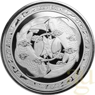 1 Unze Silbermünze Fiji Koi Fish 2023