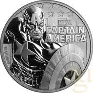 1 Unze Silbermünze Tuvalu - Captain America 2019