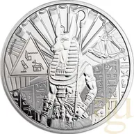 1 Unze Silbermünze Sierra Leone Ägyptische Götter - Anubis 2023