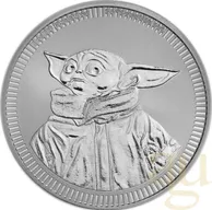1 Unze Silbermünze Niue Star Wars - Grogu "Baby Yoda" 2023