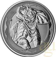 1 Unze Silbermünze Gibraltar War Elephant 2023