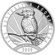 1 Unze Silbermünze Australien Kookaburra 2009