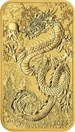 1 Unze Goldmünze Perth Mint - Rectangular Dragon 2024