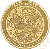 1 Unze Goldmünze Niue Phoenix 2024