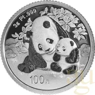 3 Gramm Platinmünze China Panda 2024 proof