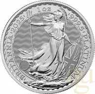 1 Unze Platinmünze Britannia 2025