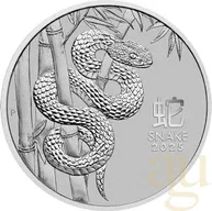 1 Unze Platinmünze Australien Lunar III Schlange 2025