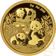 3 Gramm Goldmünze China Panda 2025