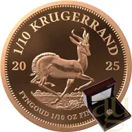 1/10 Unze Goldmünze Krügerrand 2025 - polierte Platte