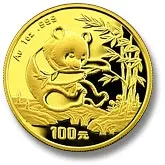 1/4 Unze Goldmünze China Panda - verschiedene Prägejahre