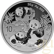 30 Gramm Silbermünze China Panda 2025