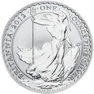 1 Unze Silbermünze Britannia 2012