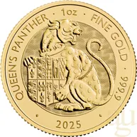1 Unze Goldmünze Tudor Beasts Queen´s Panther 2025