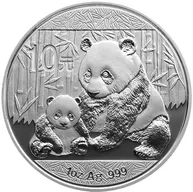 1 Unze Silbermünze China Panda 2012