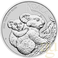 1 Kilogramm Silbermünze Australien Koala 2023