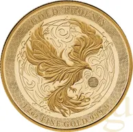1/2 Unze Goldmünze Niue Phoenix 2025